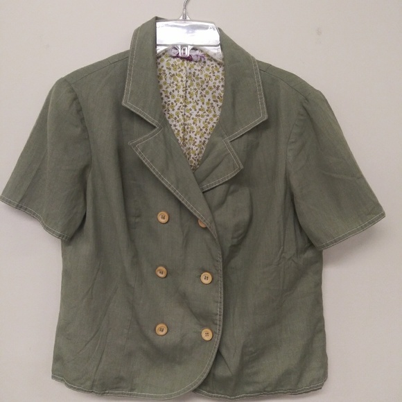 Light green vintage top - Picture 1 of 4